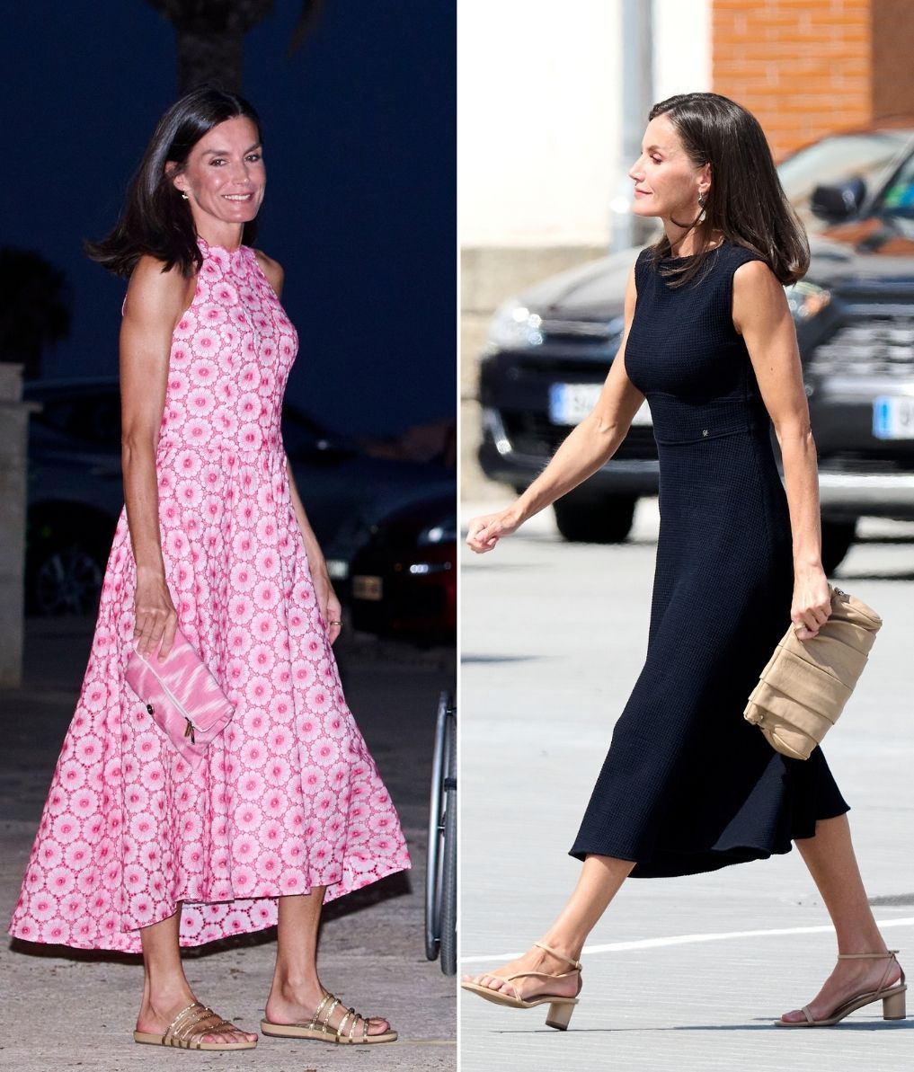 En verano las sandalias se tornan imprescindibles para la Reina