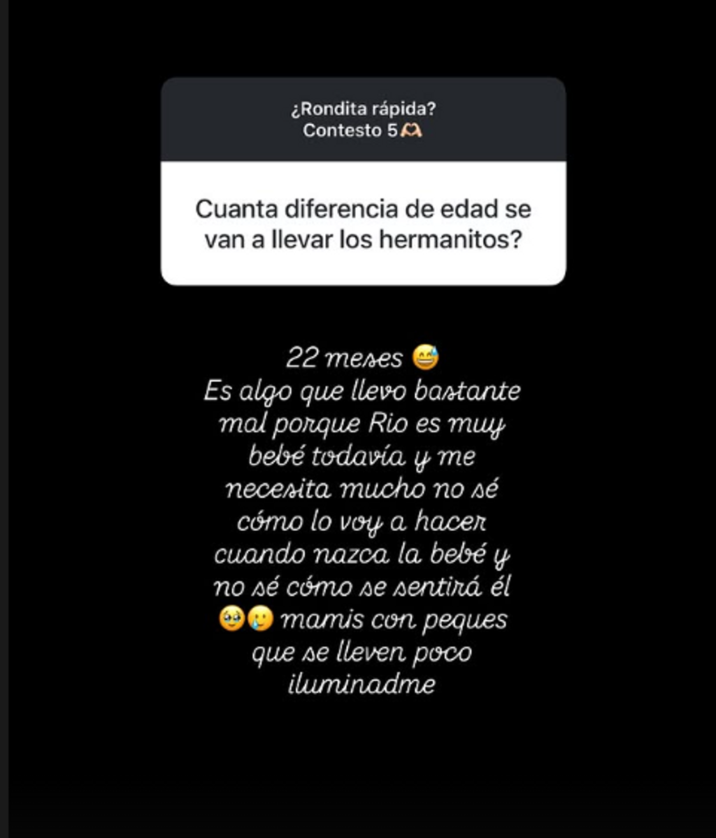 La diferencia de edad entre los hijos de Patri Pérez