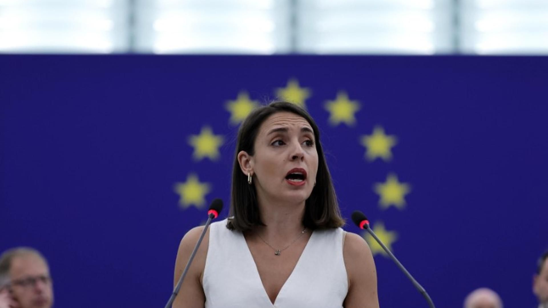 La eurodiputada por Podemos, Irene Montero