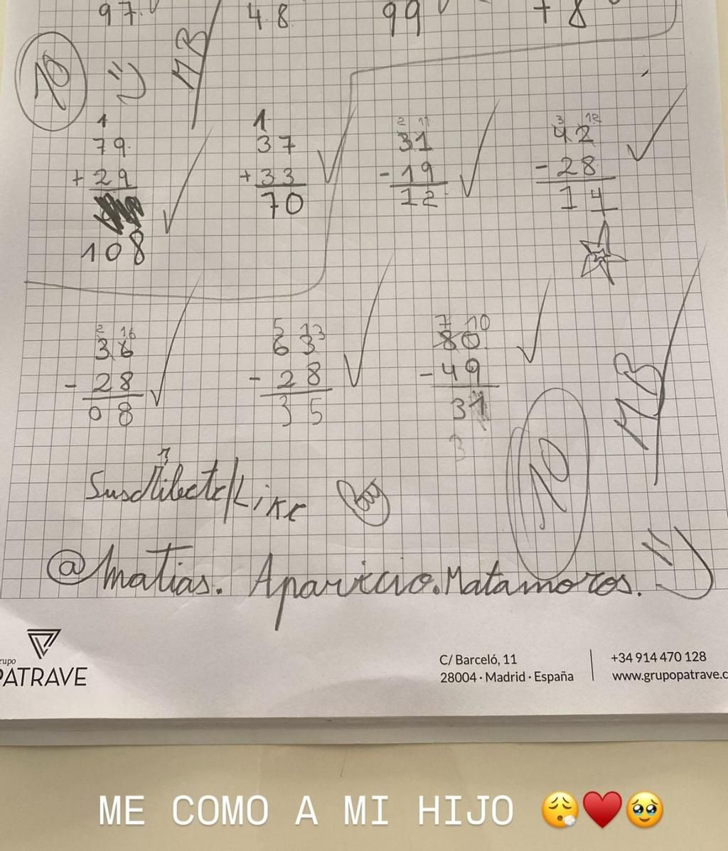 Logro académico del hijo de Laura Matamoros