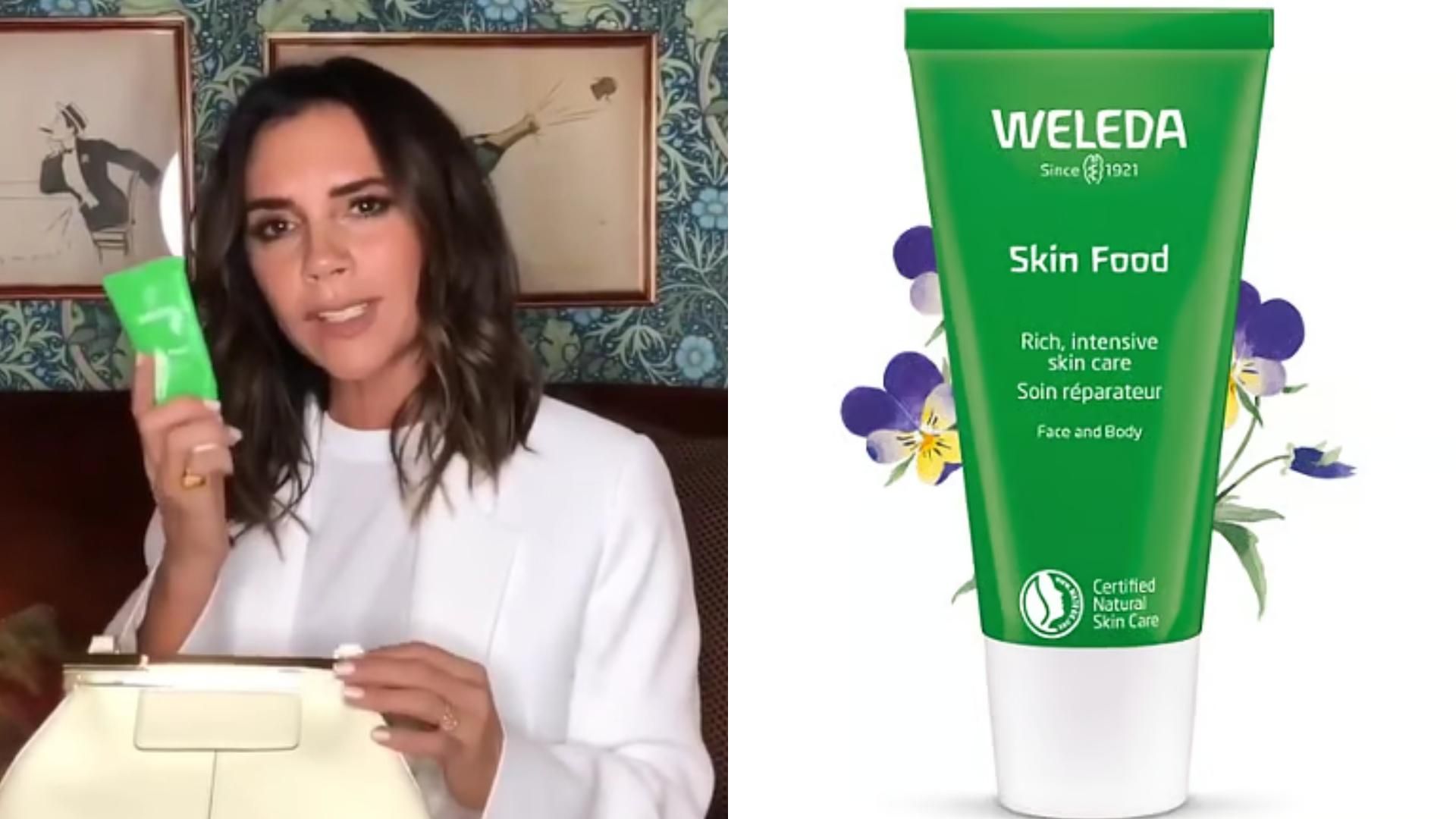 Victoria Veckham y la crema Victoria Veckham y la crema