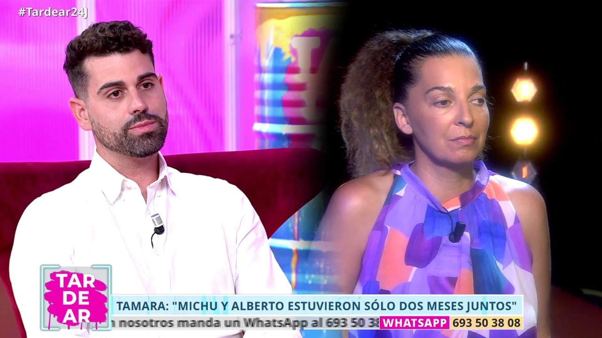 Alberto, ex de Michu, durante su última intervención en 'Tardear'
