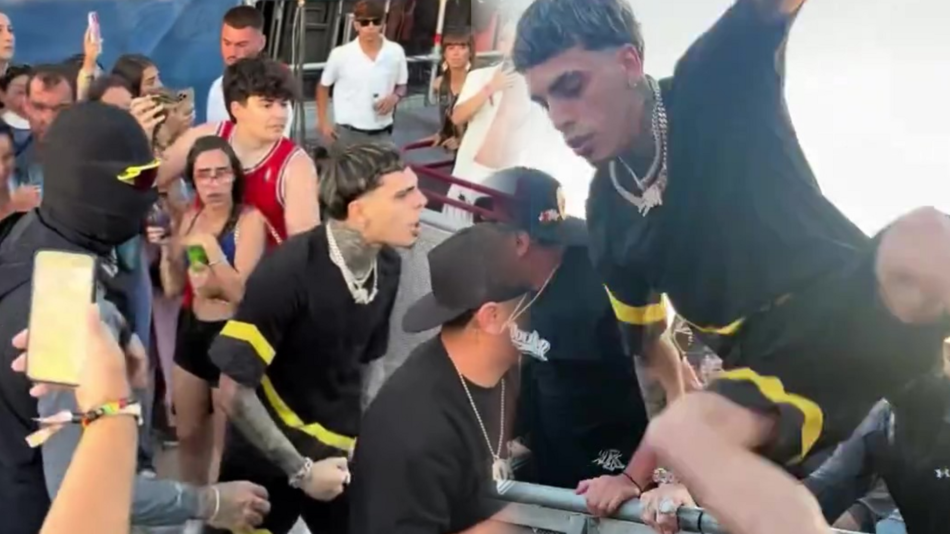 El cantante Luar La L en Puro Latino de Cádiz