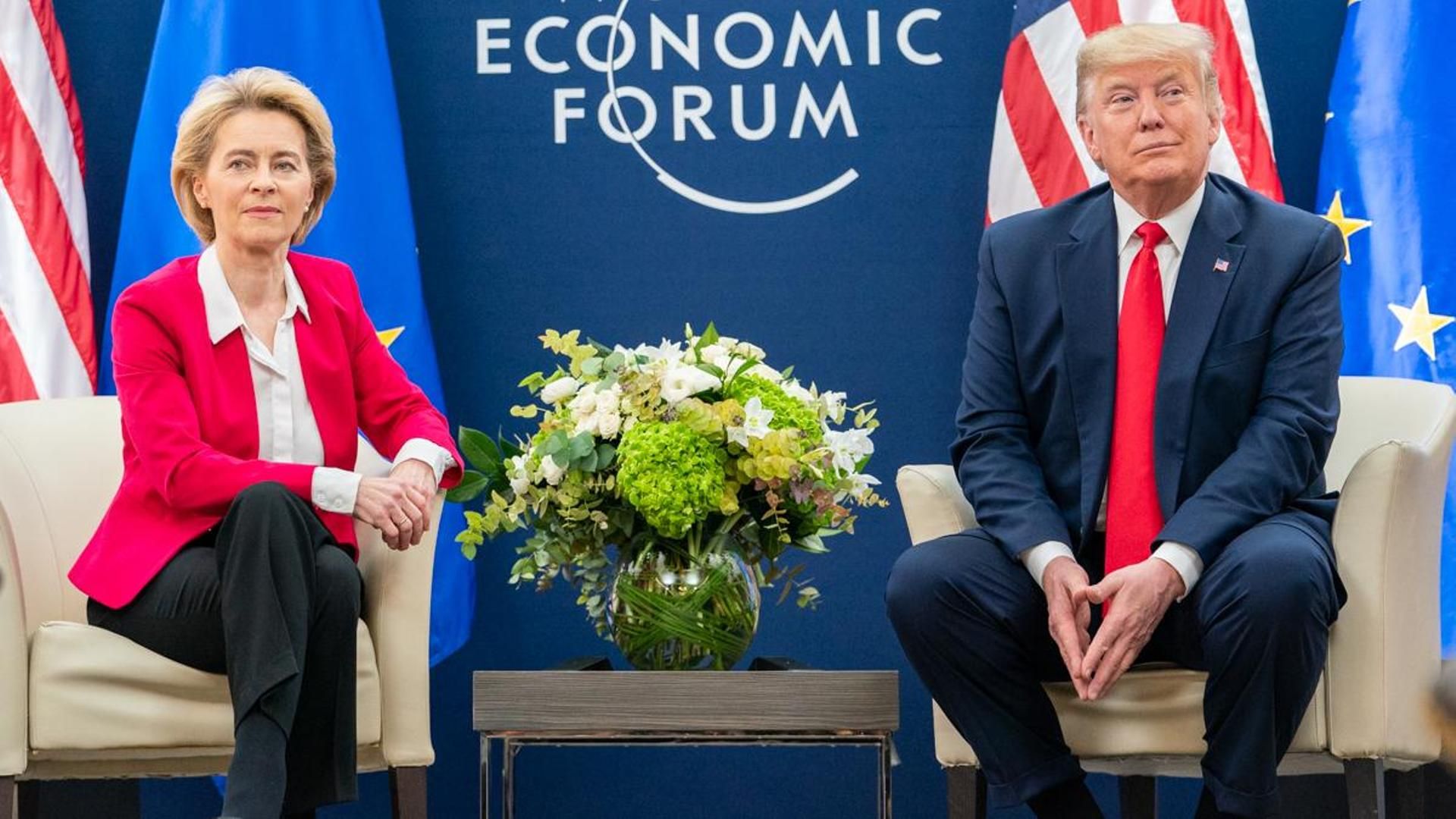 EuropaPress 6853769 january 21 2020 davos switzerland president donald trump meets with the (1)