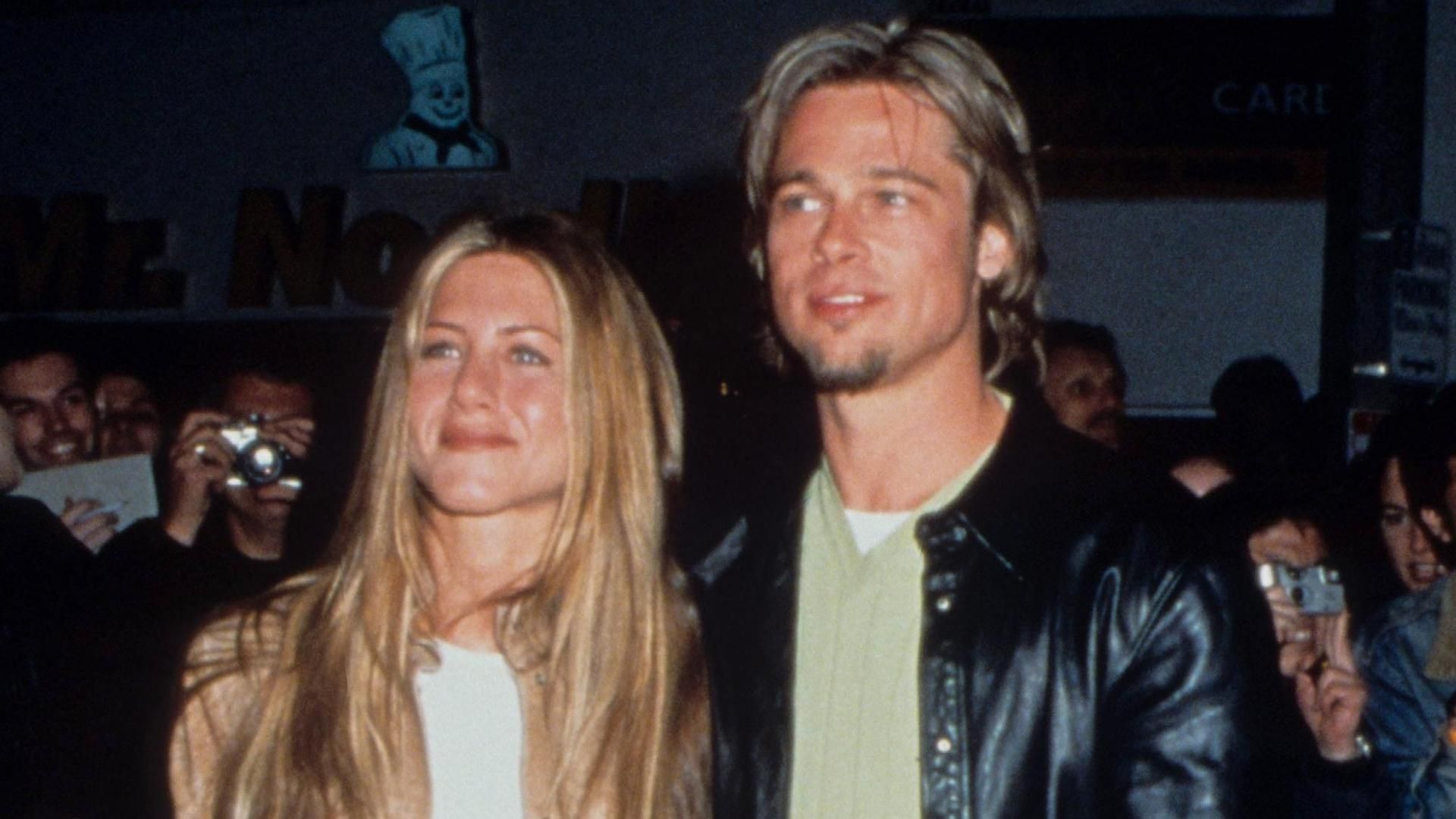 Jennifer Aniston y Brad Pitt