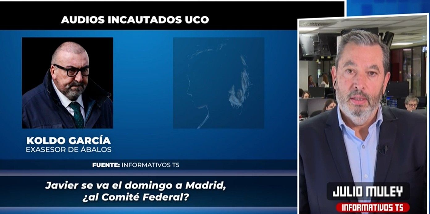 Julio Muley, sobre los audios de Koldo García que se van a emitir esta noche en 'Informativos Telecinco': ''Es una absoluta locura''