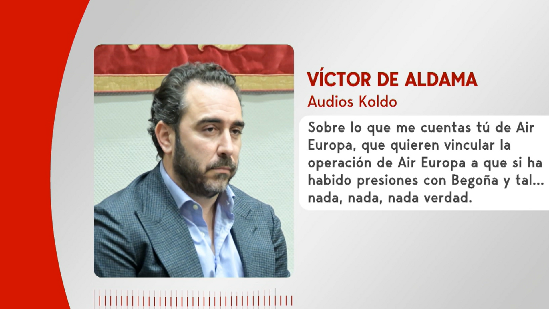 Nuevos audios del caso Koldo: Víctor de Aldama niega presiones de Begoña Gómez por el rescate Air Europa