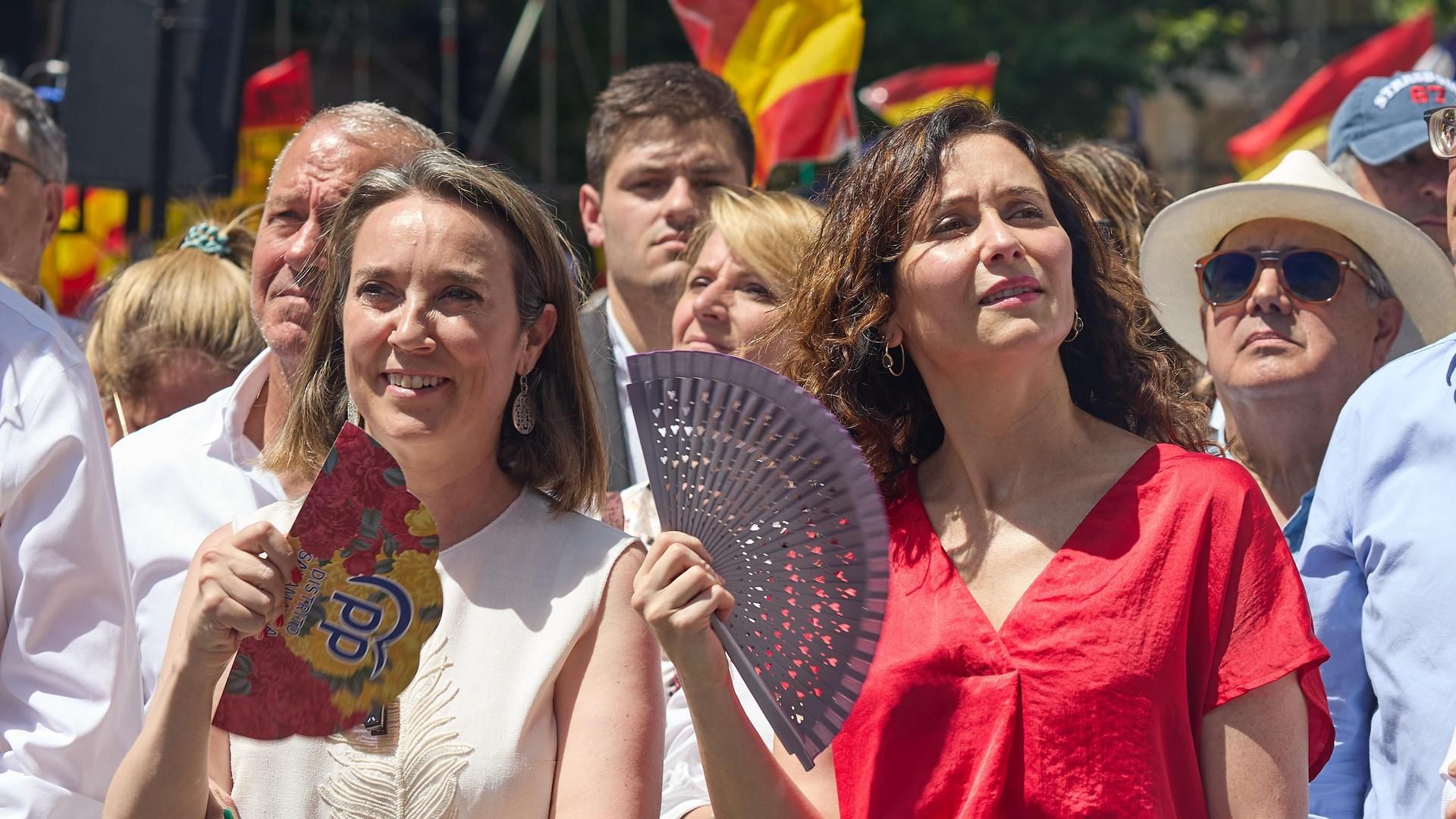 Cuca Gamarra e Isabel Díaz Ayuso