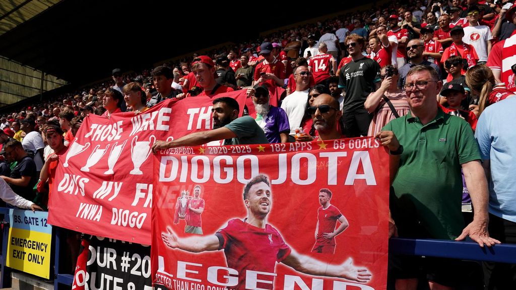 El Liverpool anuncia un homenaje permanente a Diogo Jota