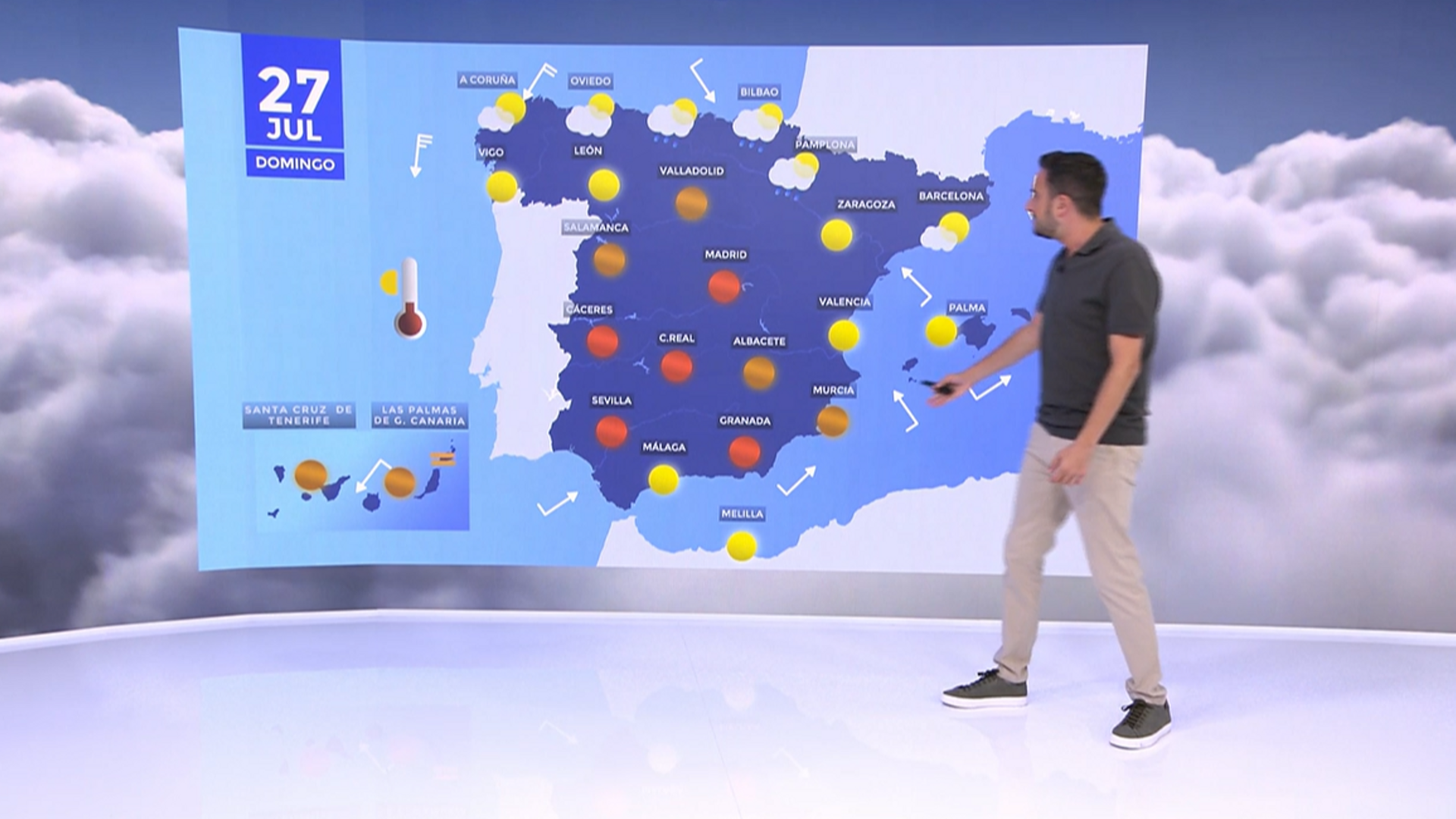 Este domingo suben las temperaturas: alertas en cinco comunidades por máximas de hasta 40ºC
