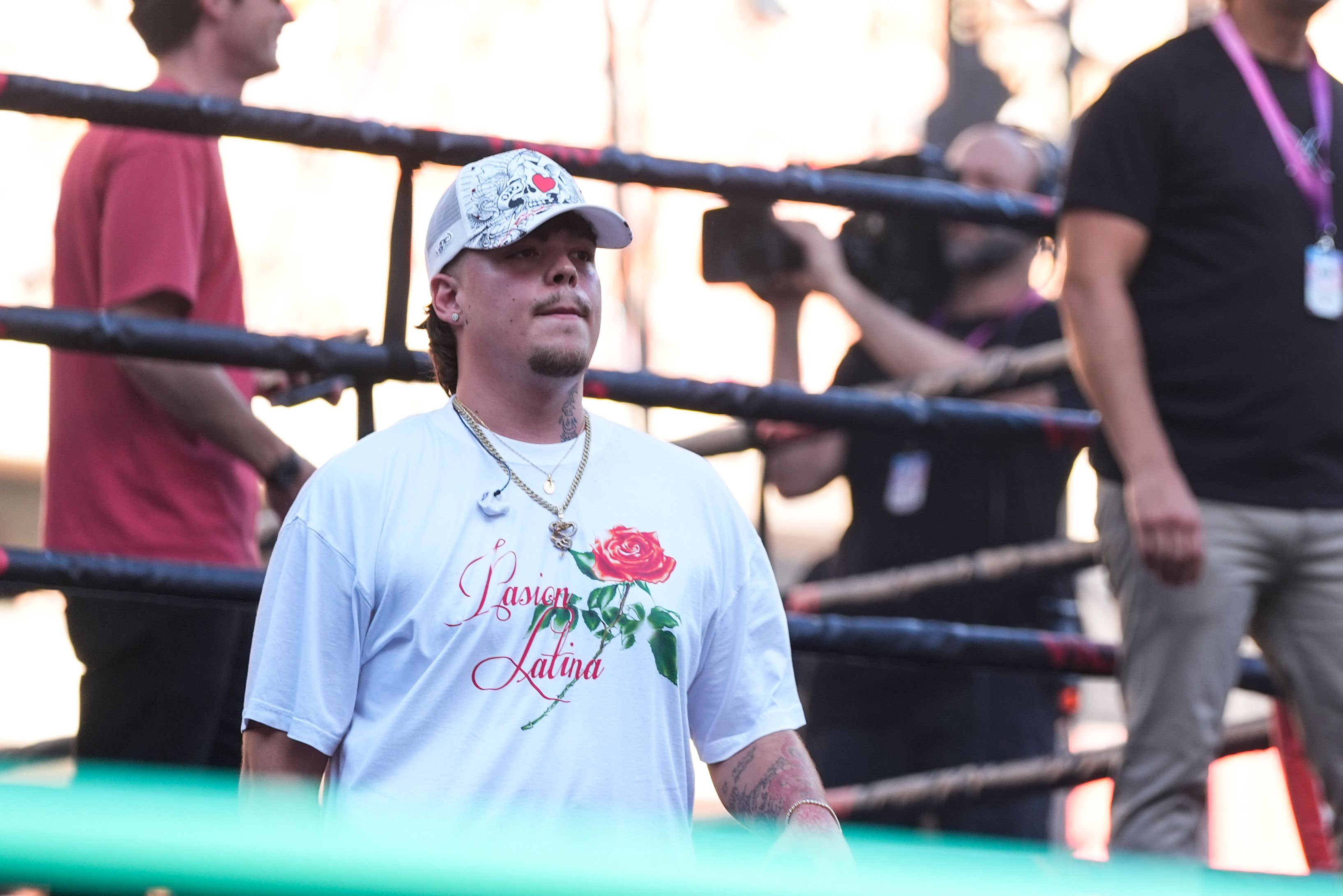 El cantante Saiko durante la quinta edición de La Velada del Año