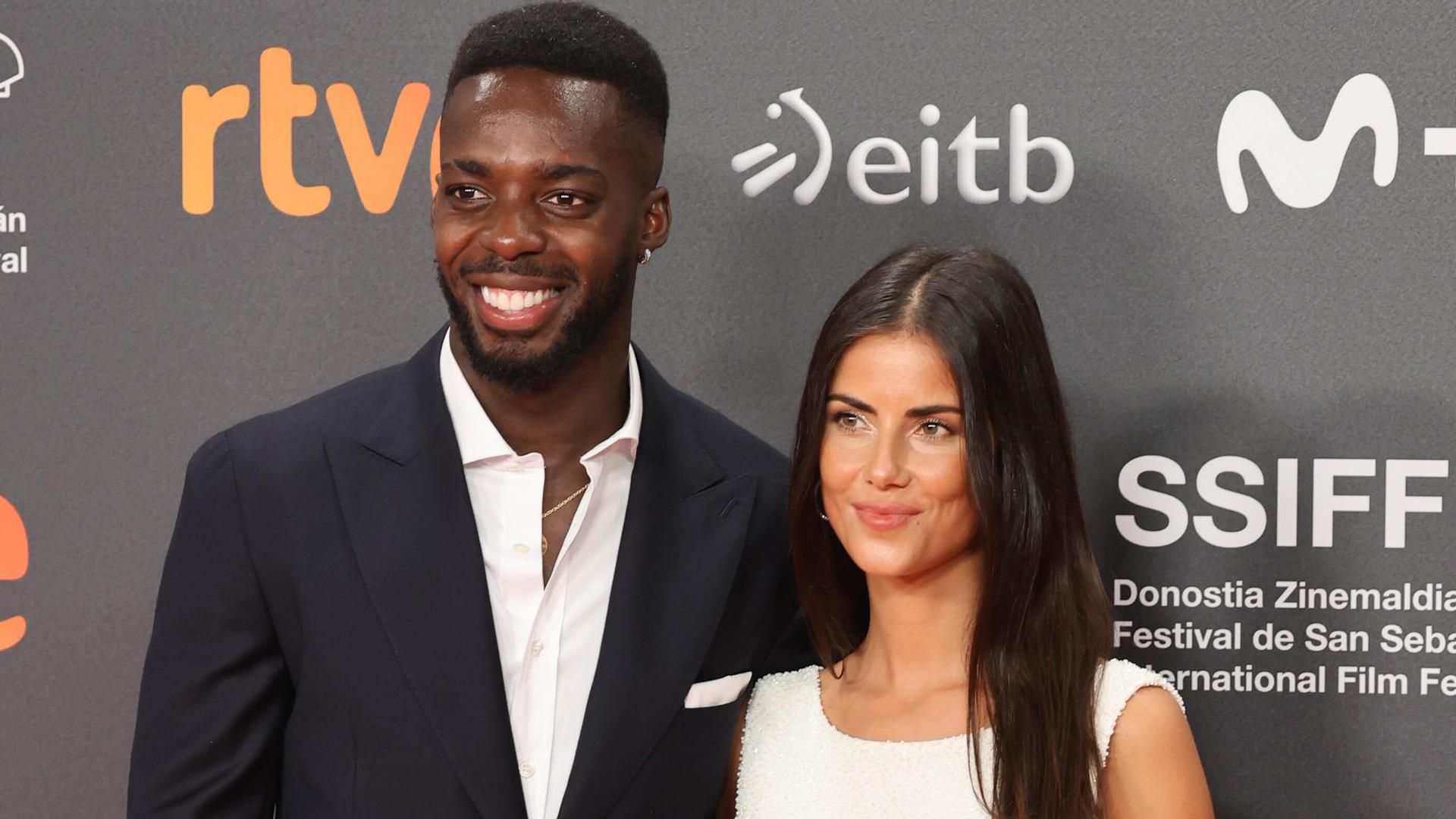 Iñaki Williams y Patricia Morales, en una fotografía de archivo