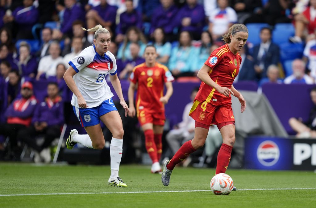 La selección española femenina de fútbol pierde la final de la Eurocopa de Suiza