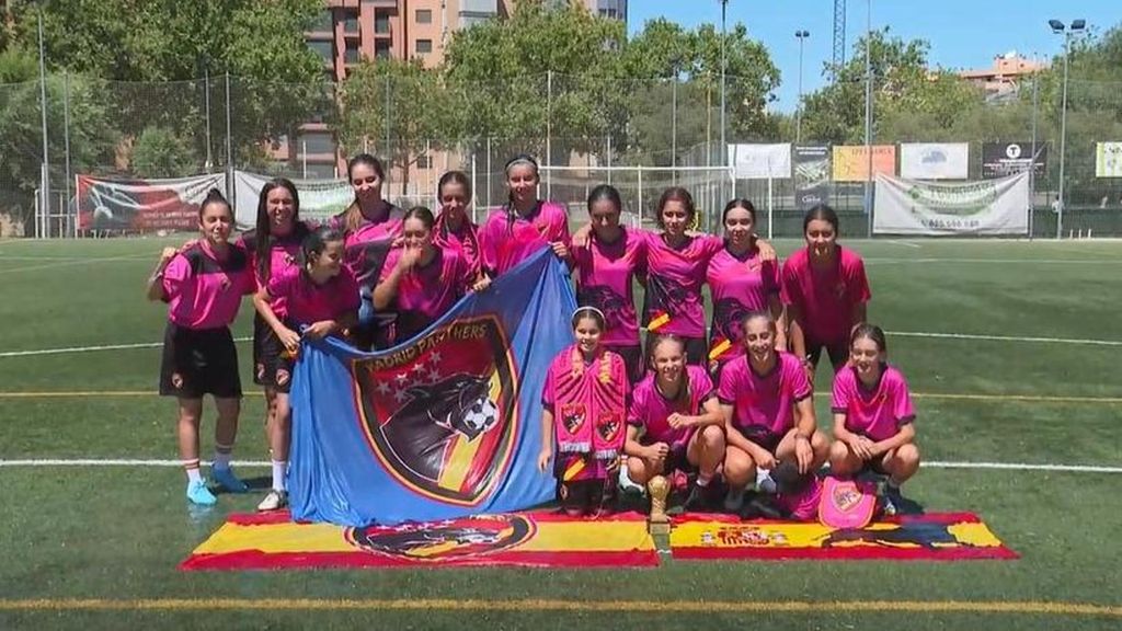 Las jugadoras de la selección española de fútbol, un ejemplo a seguir para miles de niñas