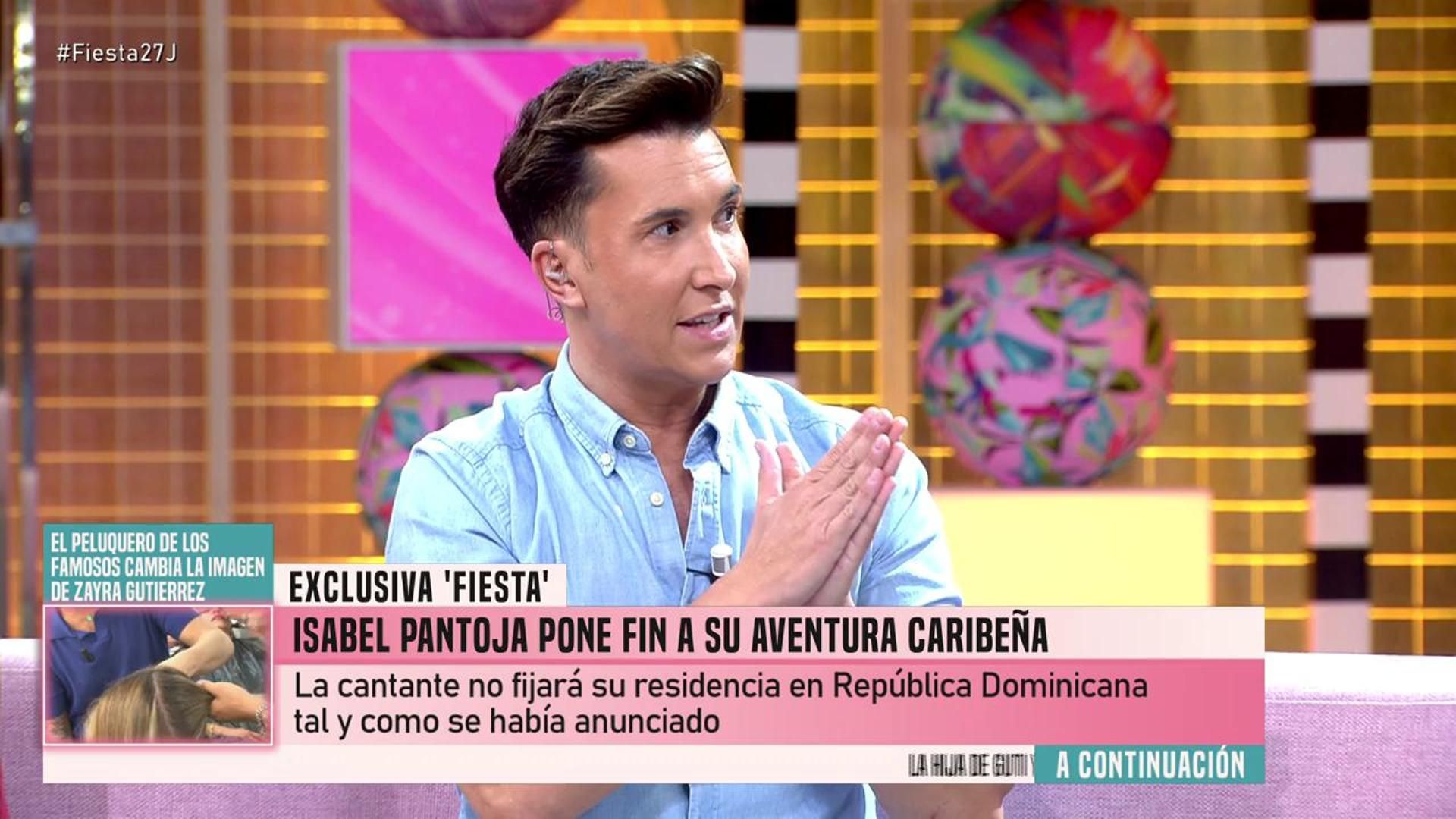 Omar Suárez tiene la última hora sobre Isabel Pantoja