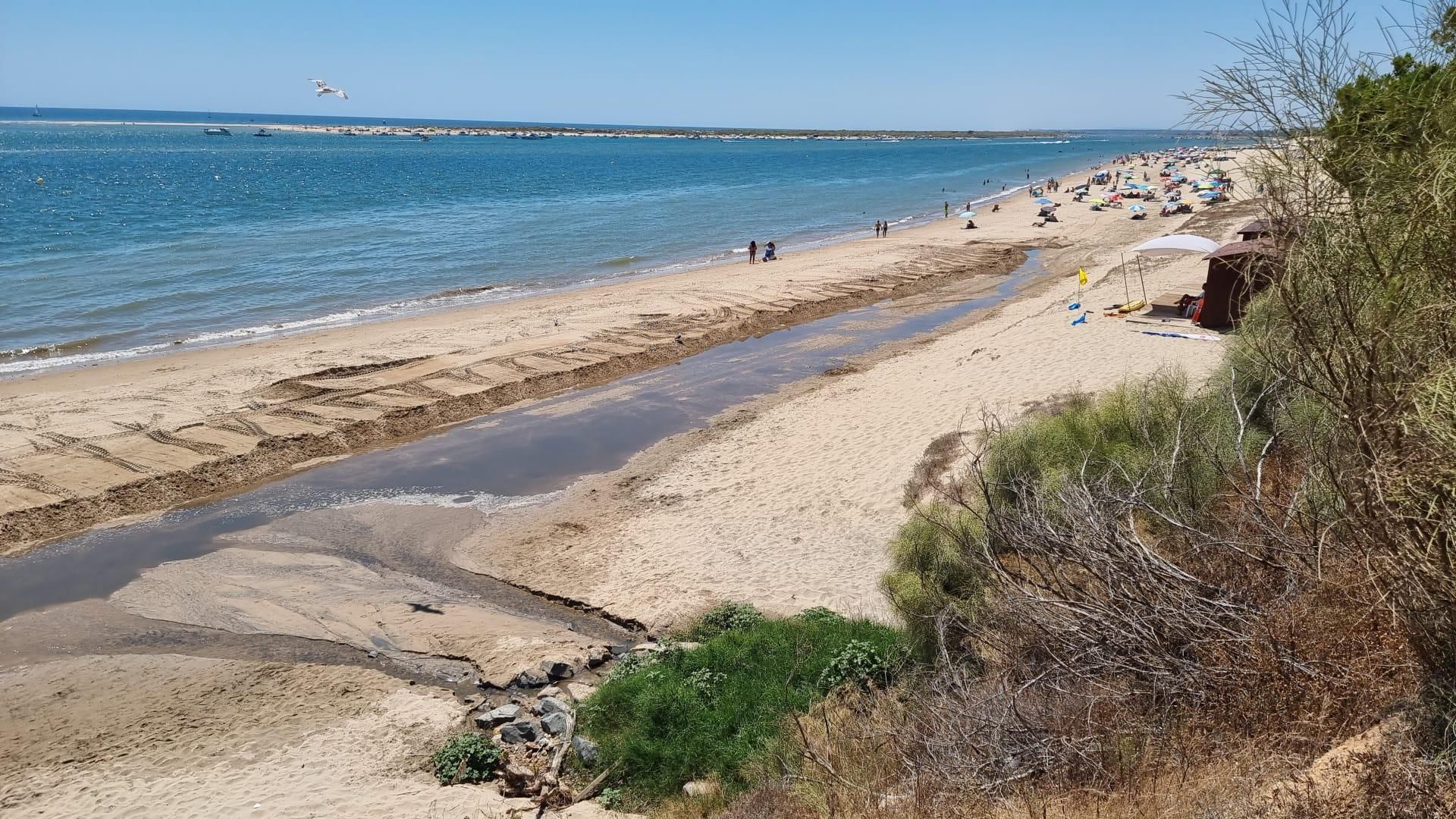 Playa Portil vertido aguas residuales 02
