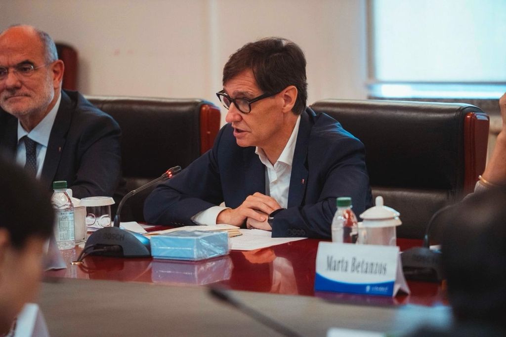 Salvador Illa, sobre las relaciones comerciales con China: "Hay camino para ir reequilibrando"