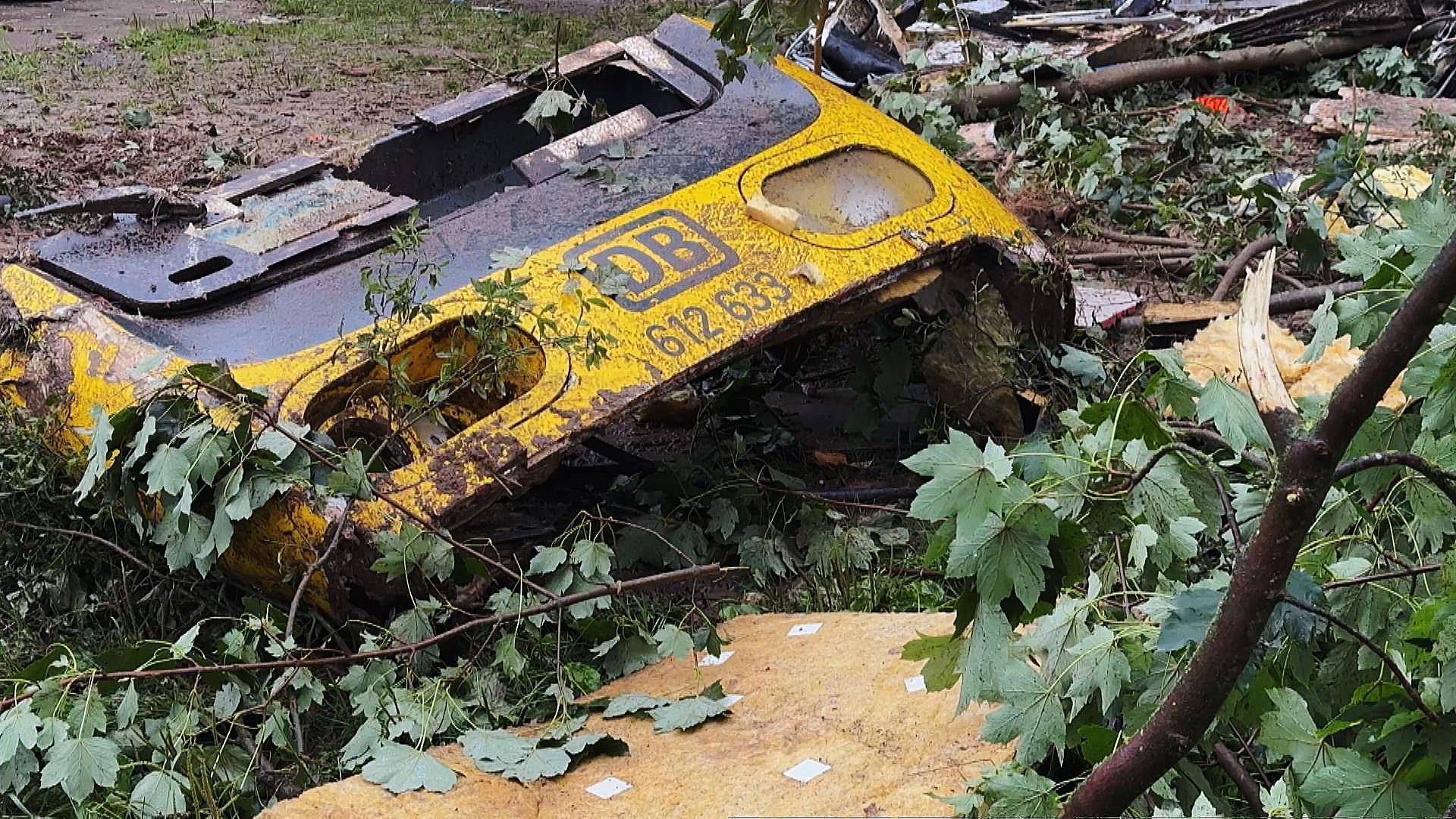 Un descarrilamiento de tren en el suroeste de Alemania