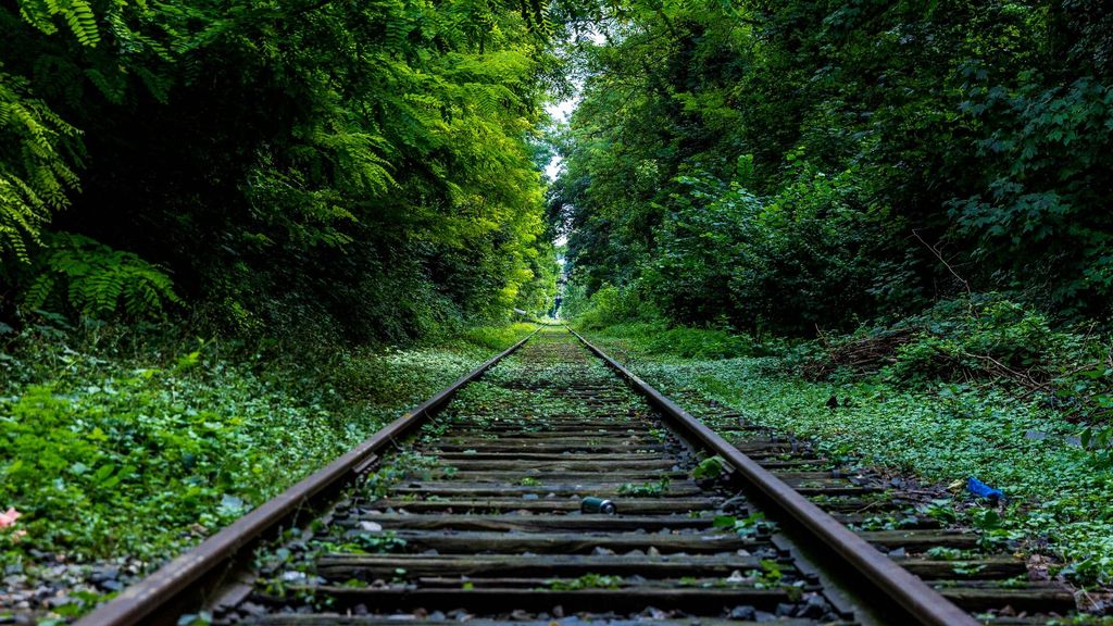viajes en tren unsplash