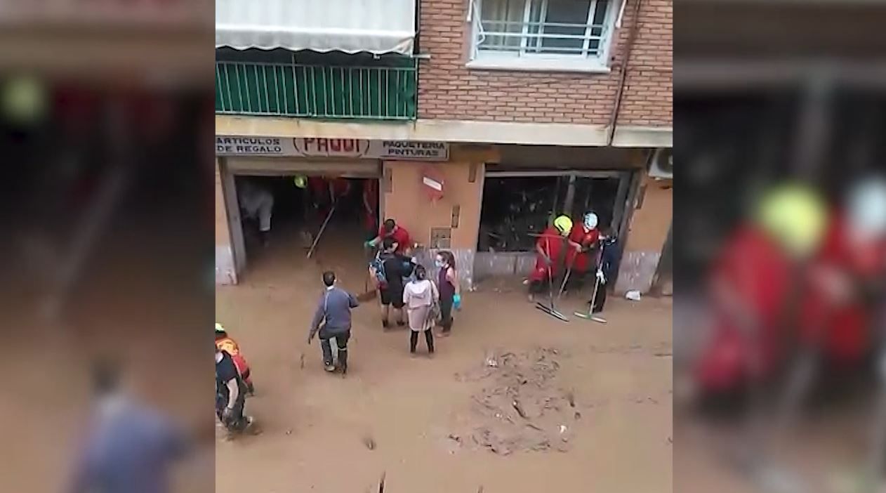 Casa Paqui arrasada por la riada