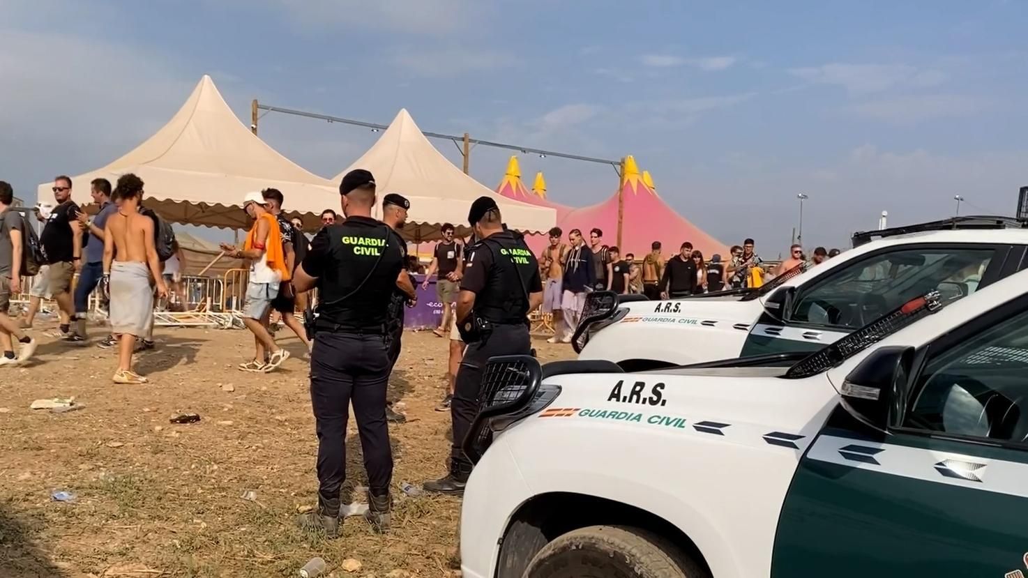Detienen a 14 personas e investigan a dos durante el Monegros Desert Festival: 5.672 auxilios informativos