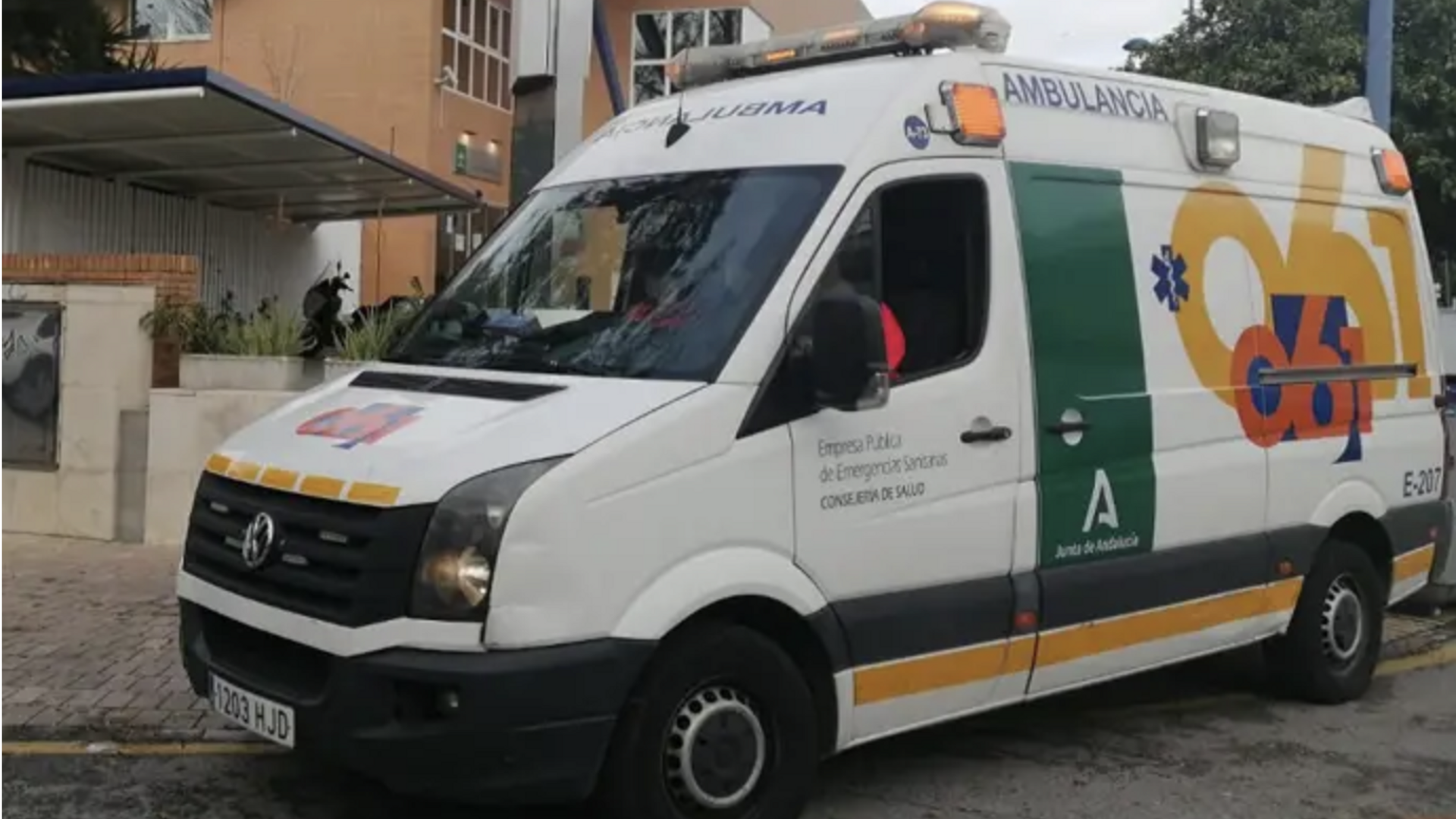 Imagen de archivo de una ambulancia del 061