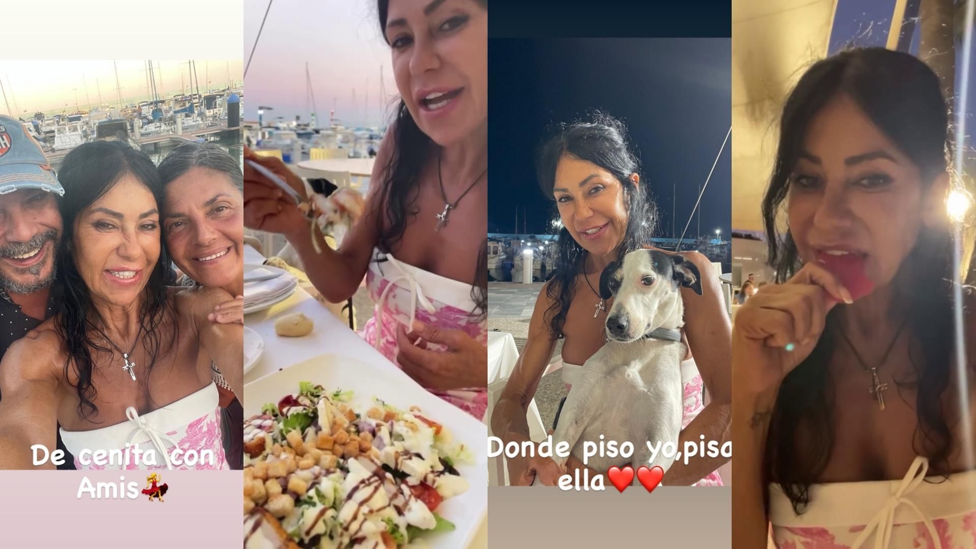 Imágenes de la nueva vida de Maite Galdeano en San Pedro del Pinatar