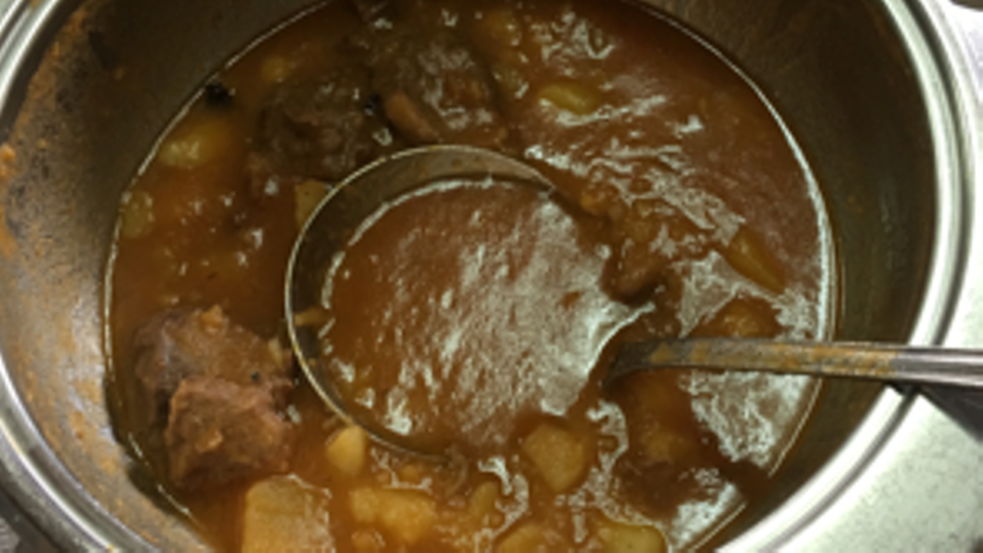 Sopa de trucha de Casa Manolo