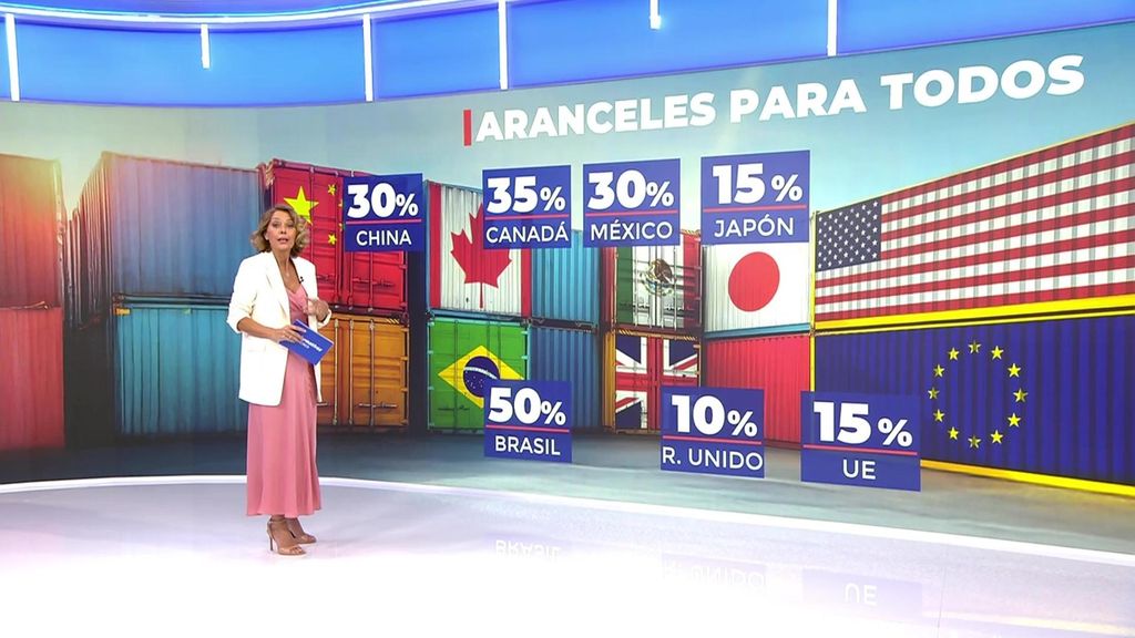 Así están los acuerdos arancelarios de Donald Trump con las principales economías mundiales