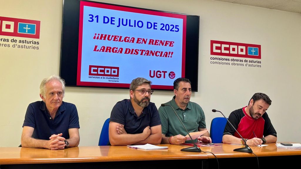 CCOO y UGT explican por qué los AVE van a la huelga el 31 de julio