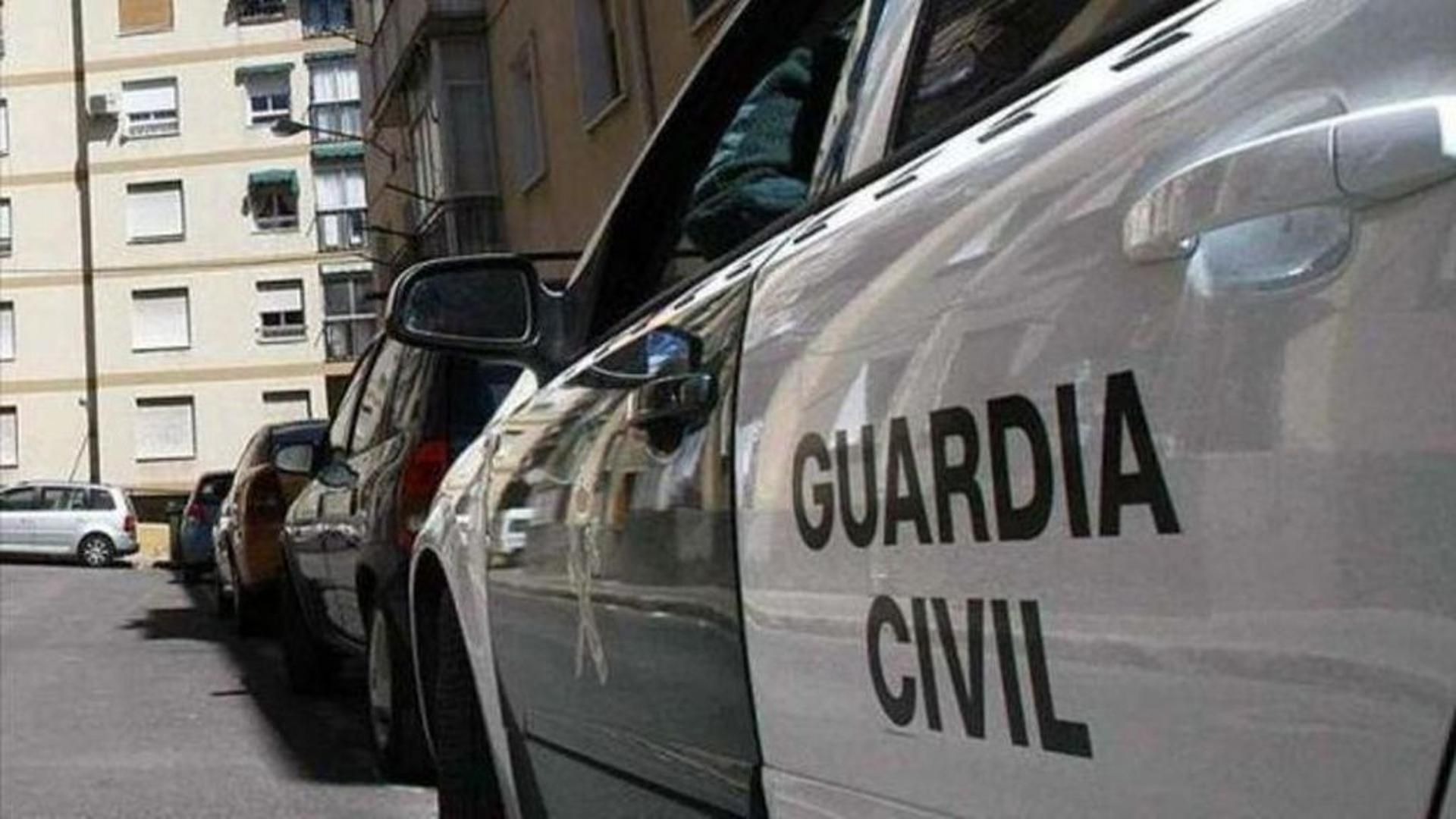 Coche de la guardia Civil