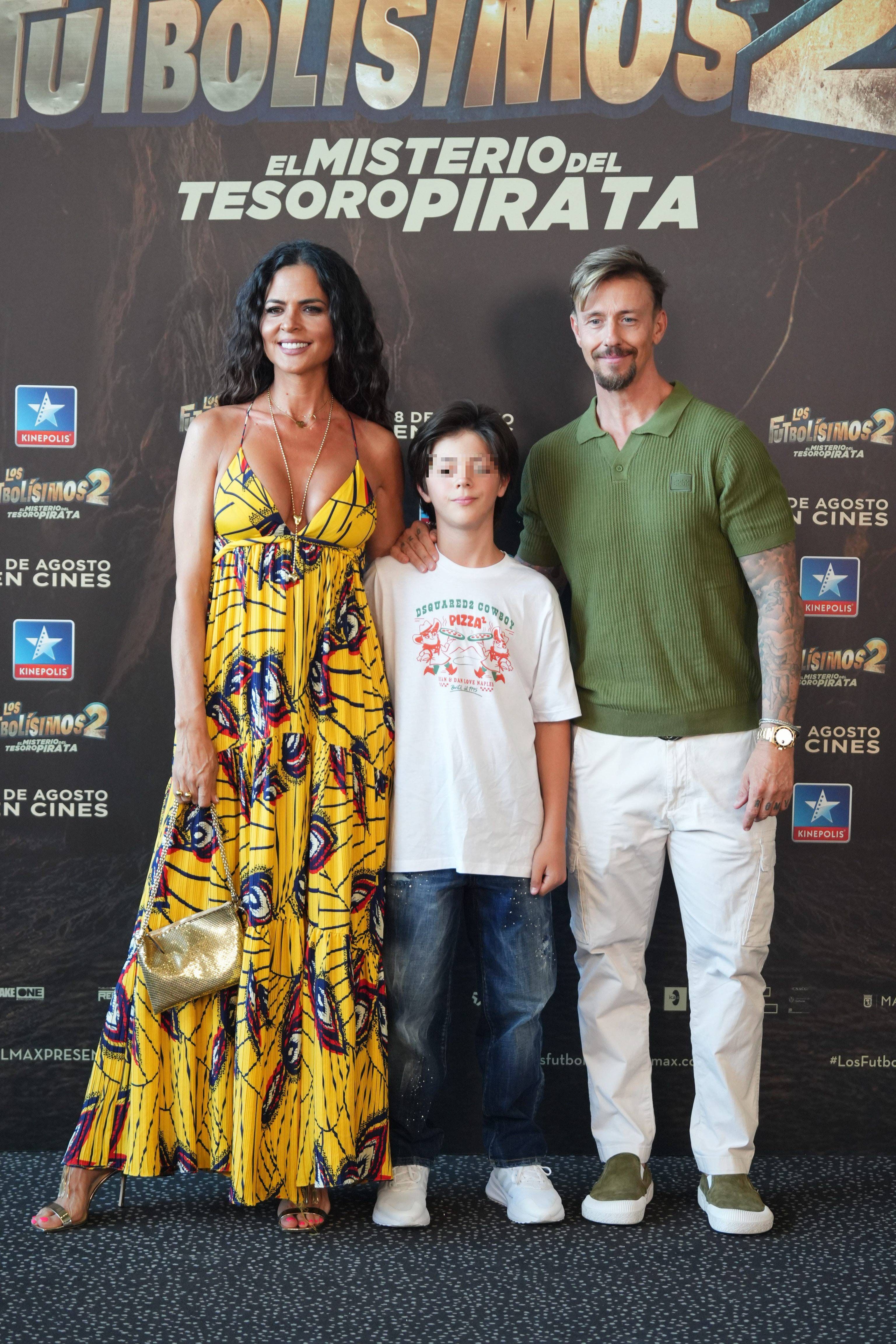 José María Gutiérrez 'Guti, Romina Belluscio y su hijo Enzo