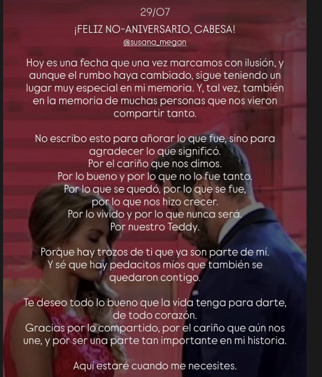 La carta de Manu a Susana