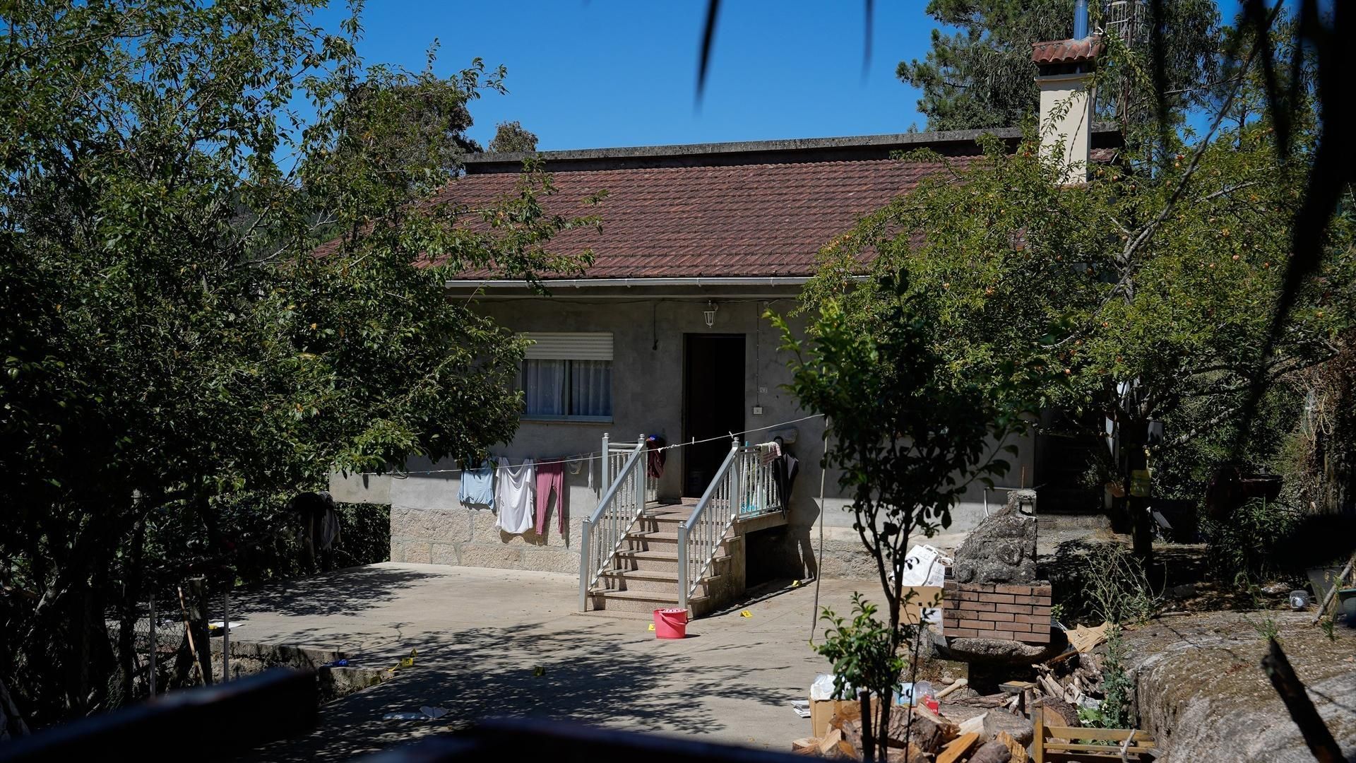 La casa de O Porriño donde ha ocurrido el crimen.