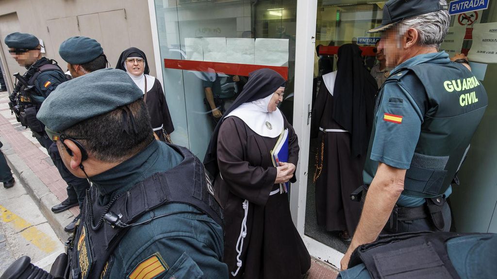 Las exmonjas de Belorado ganan tiempo tras un nuevo juicio para su desahucio del monasterio de Santa Clara, en Burgos