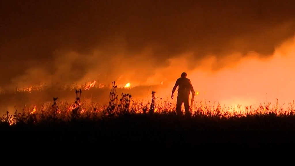 Los incendios arrasan con el Mediterráneo Oriental