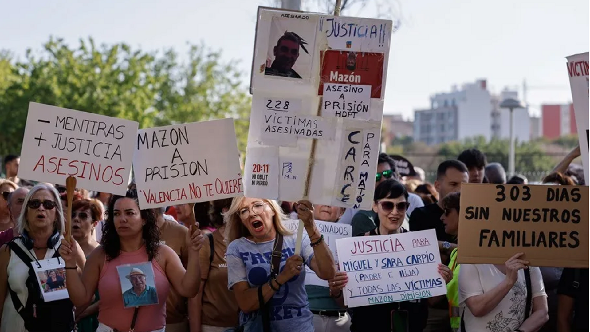 Se traslada a la 'zona cero' la novena protesta contra Mazón por su gestión de la dana