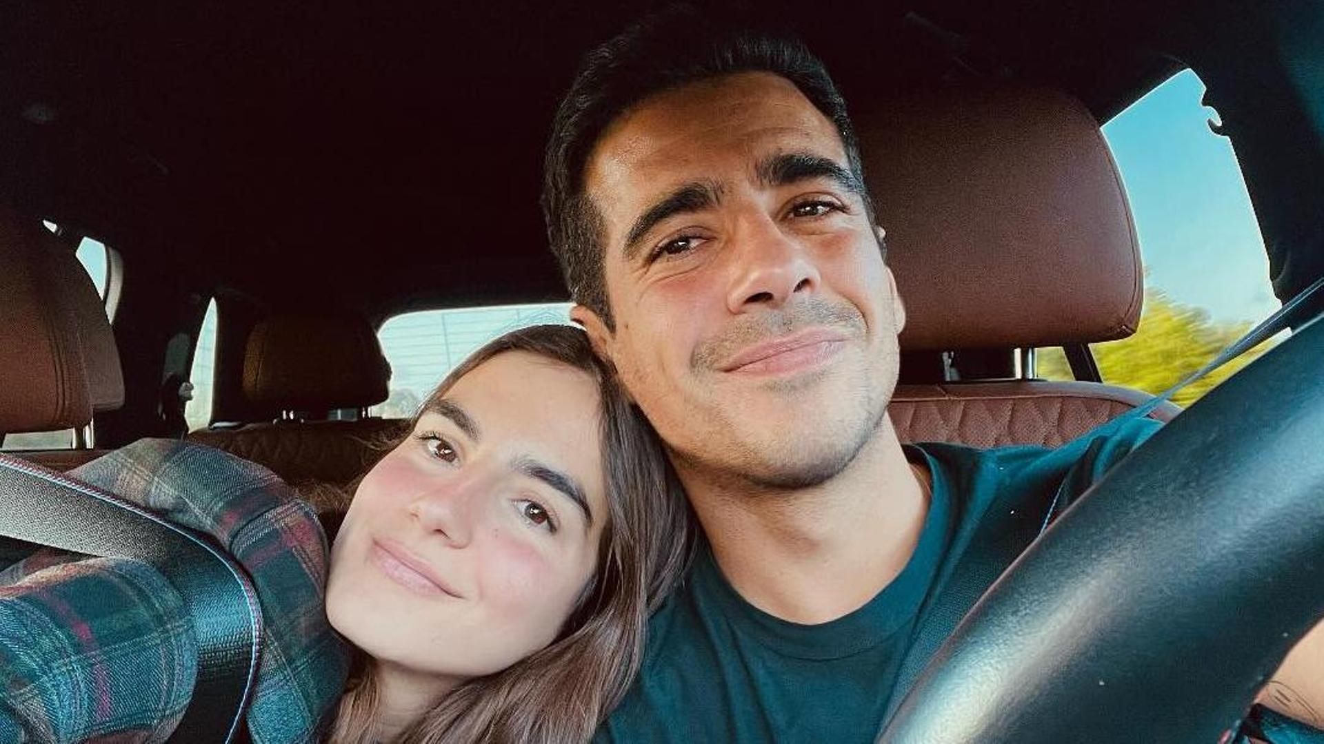 Blanca Llandres y Alberto Herrera en redes sociales