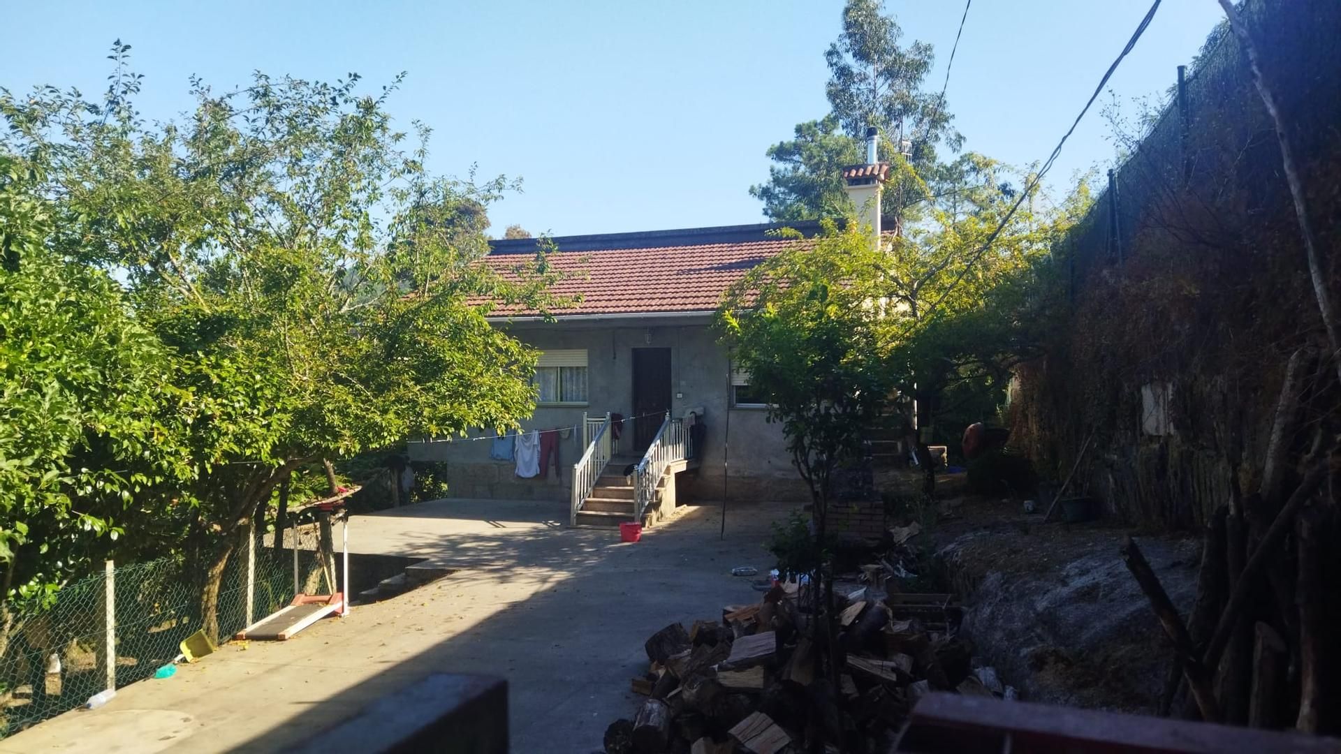 Casa del matrimonio donde ocurrieron los hechos