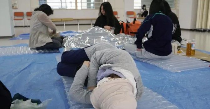 Imagen de un refugio en Hokkaido, Japón