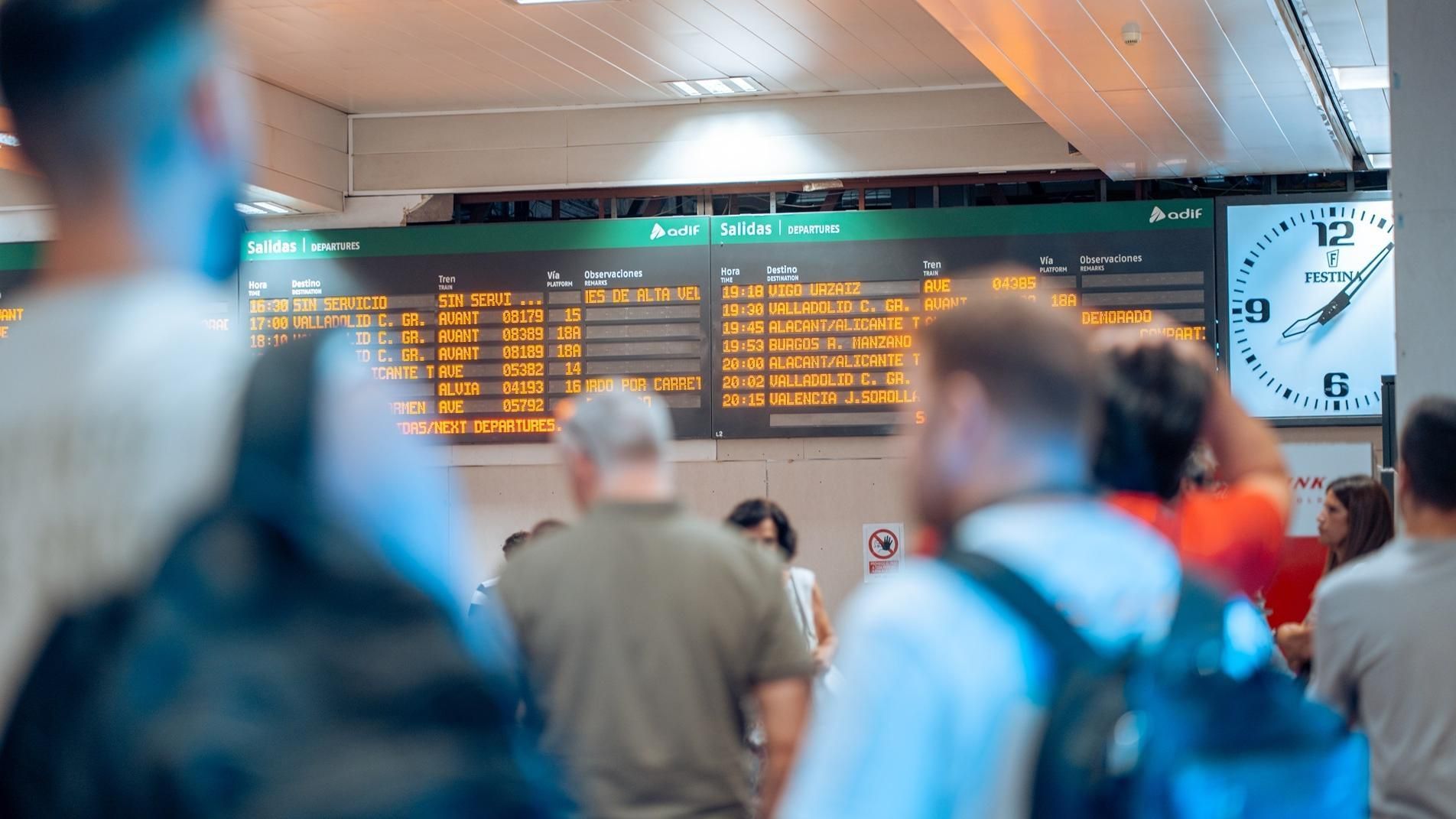Incidencia en sistemas de señalización provoca retrasos en trenes de alta velocidad entre Madrid y Galicia