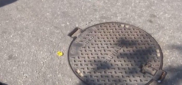 La arqueta donde se encontró el cuerpo de Raúl Heredia