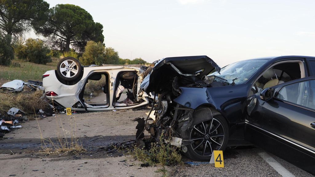 La madre de los niños muertos en el accidente de Sisante, en Cuenca, intentó reanimarlos