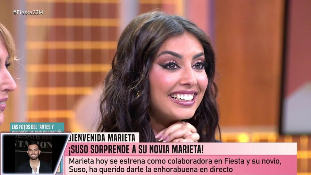 Suso emociona a Marieta en su estreno como colaboradora: "Me quiero casar con ella" Fiesta 2025 Top Vídeos 550