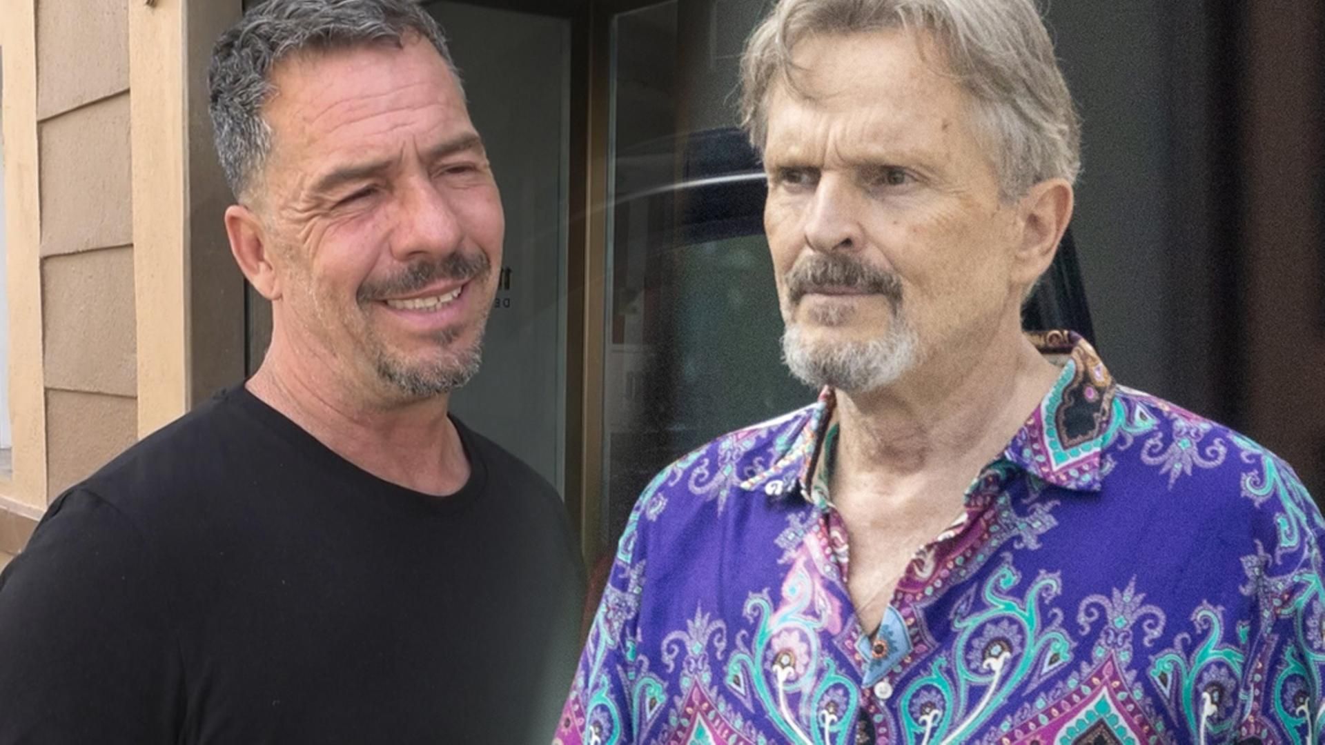 Nacho Palau y Miguel Bosé Nacho Palau y Miguel Bosé