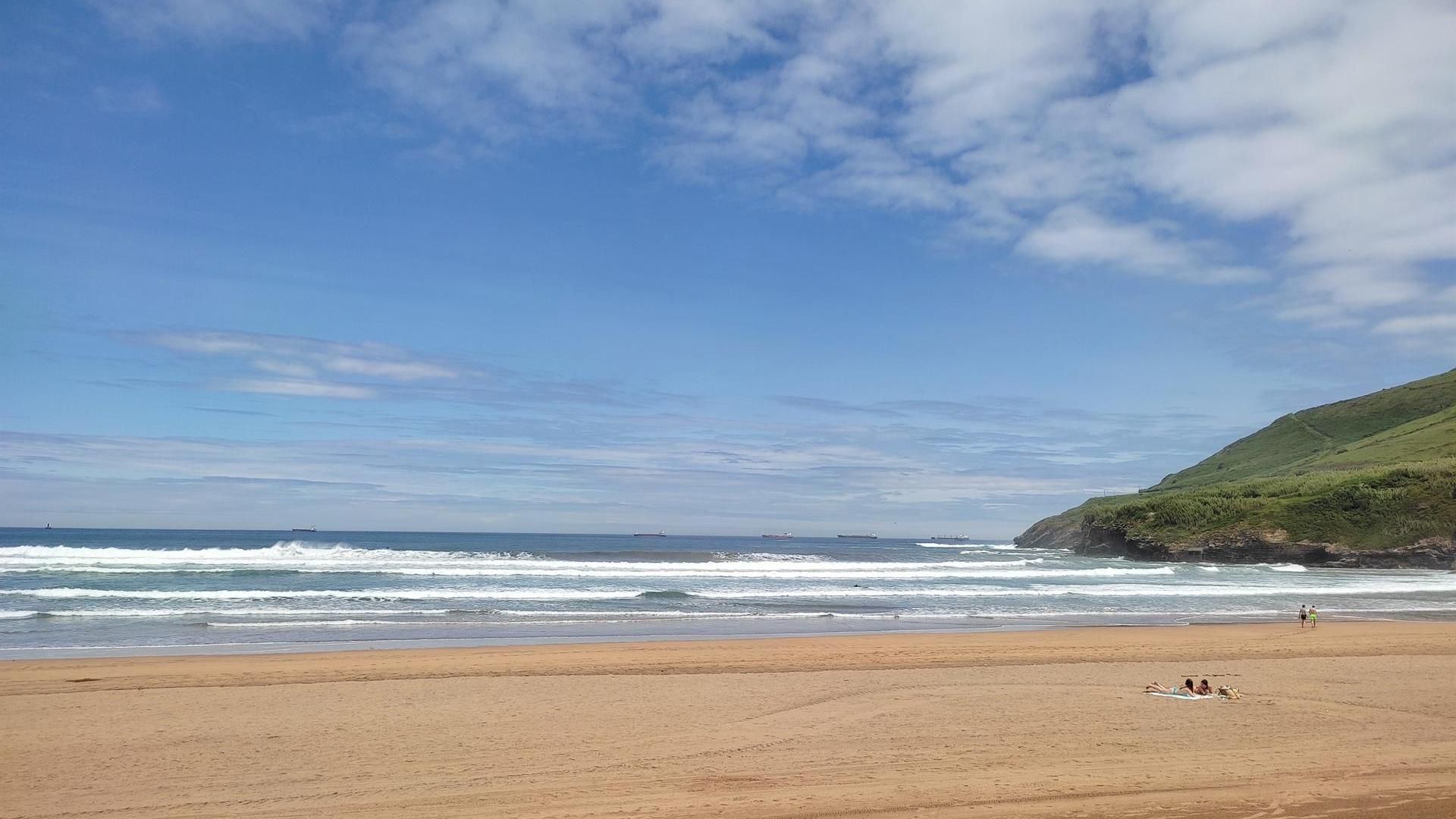 Playa del  País Vasco.