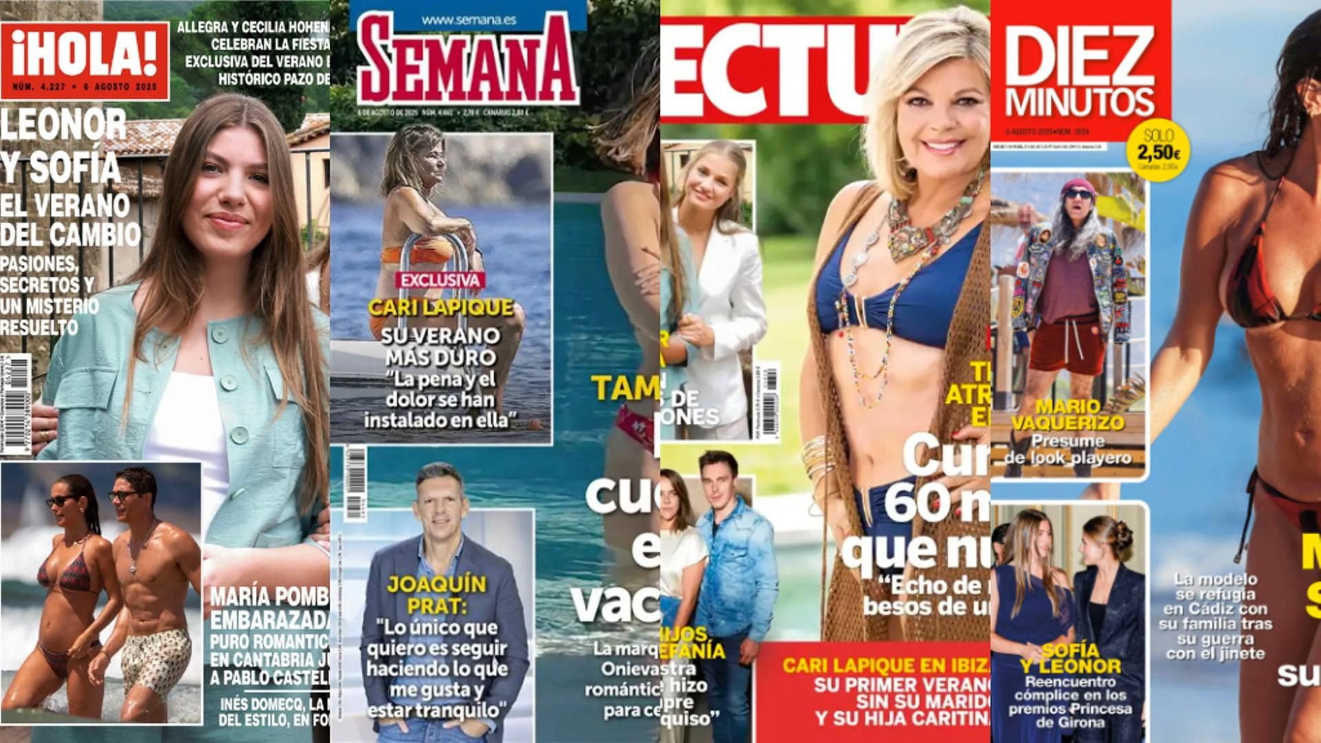 Portadas de las revistas del 30 de julio Portadas de las revistas del 30 de julio