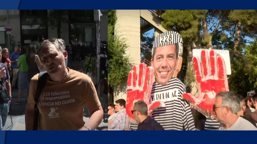 Las víctimas de la DANA piden a Feijóo colaboración y aparcan la dimisión de Mazón