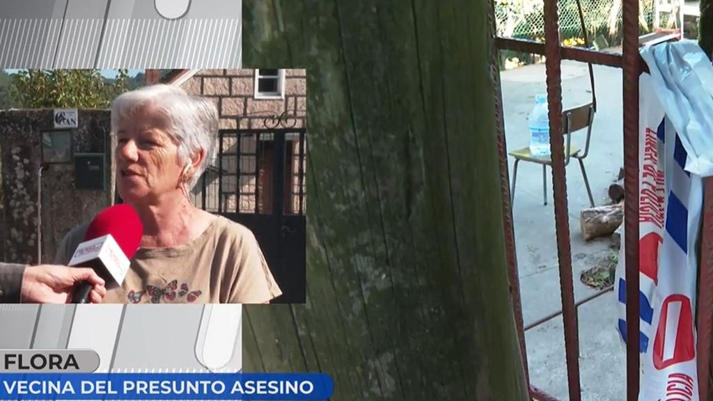 Vecina presunto asesino