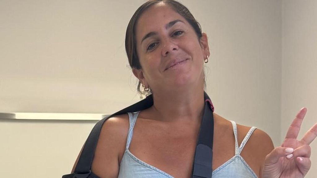 Anabel Pantoja desde el centro médico